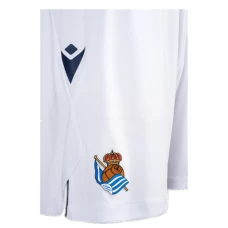 Real Sociedad Mens Home Soccer Shorts 2023-24
